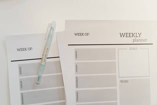 Calendario pianificazione attività dipendenti